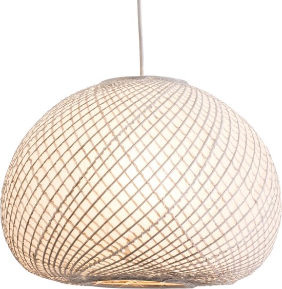 Fine Asianliving Bamboe Lamp Met Rijstpapier